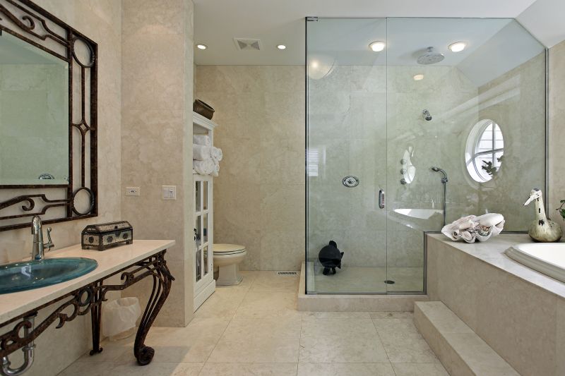 Renovated Shower Areas