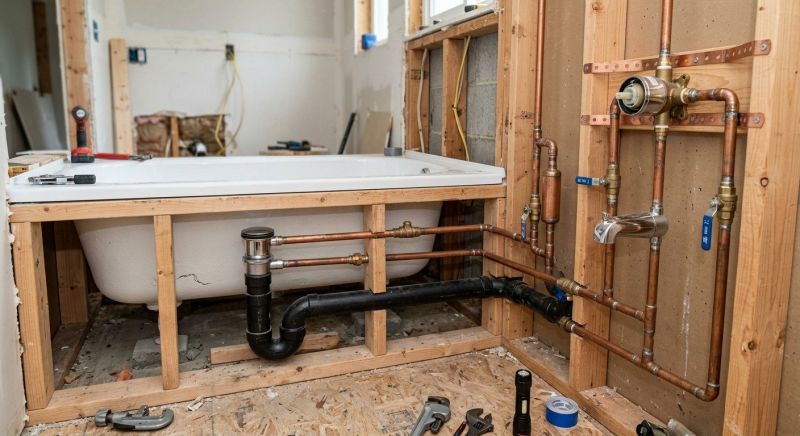 Oversized Bathtub Installation in Danbury, CT